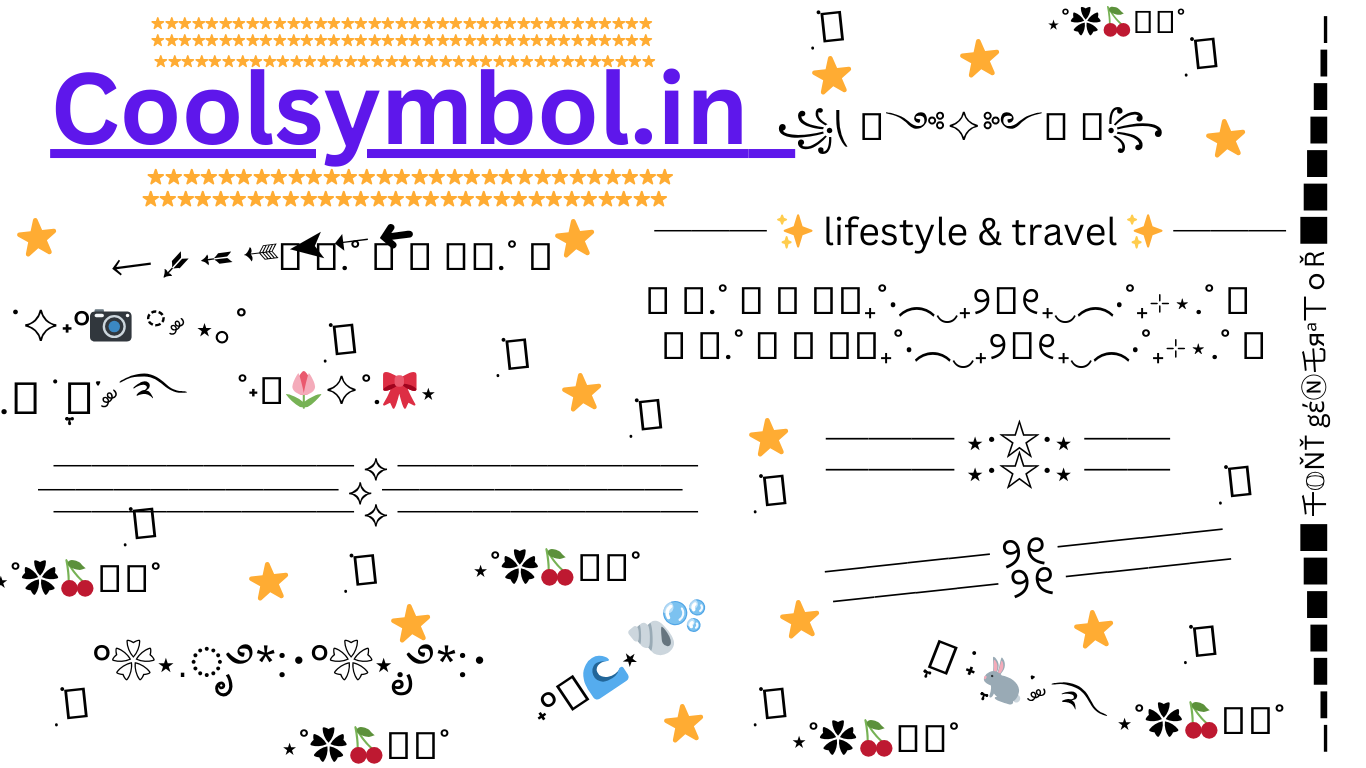Minimal aesthetic symbols for Instagram bio symbols bio Instagram bio copy and paste